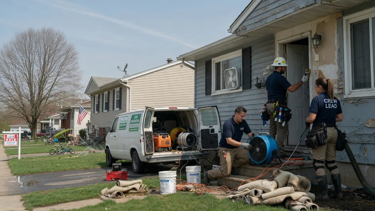 Flood Cleanup in Meriden, IA near me